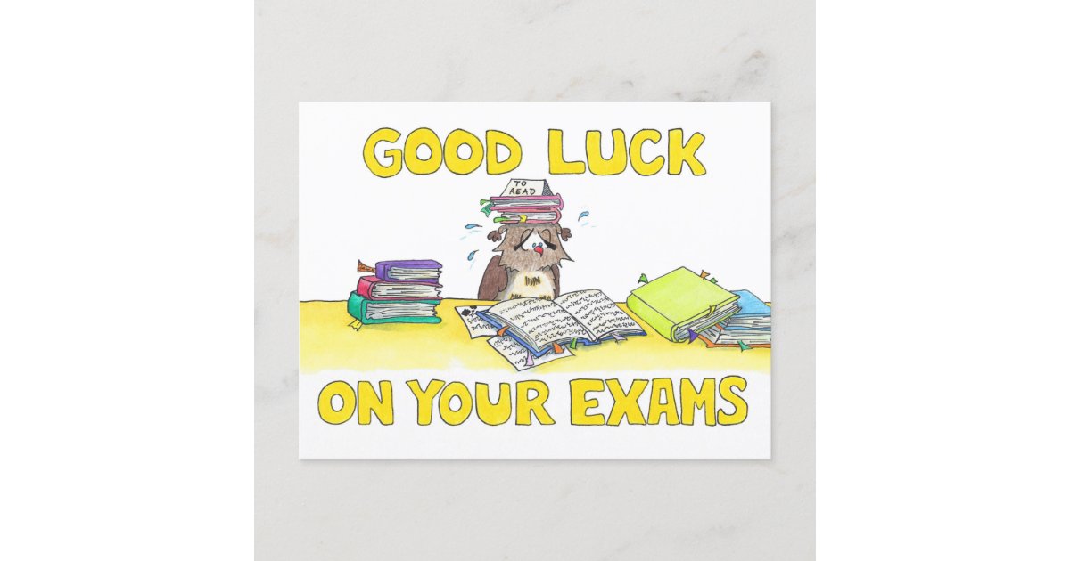 Good Luck postcard