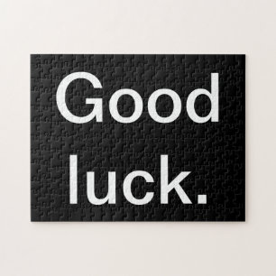 Good Luck or Your Words Puzzle