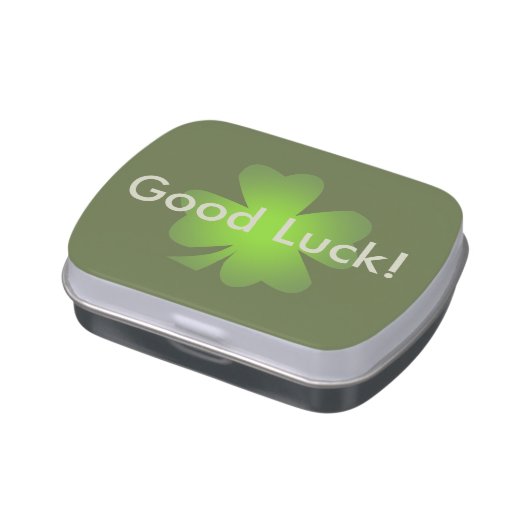 Good Luck! Party Favor Template Candy Tin (Side)