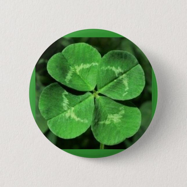 Good luck pinback button (Front)