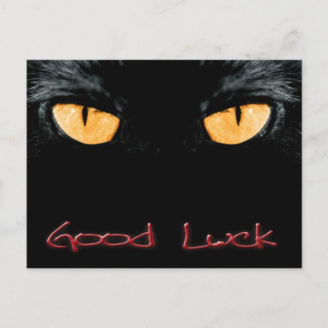 Good Luck Postcard (Front)