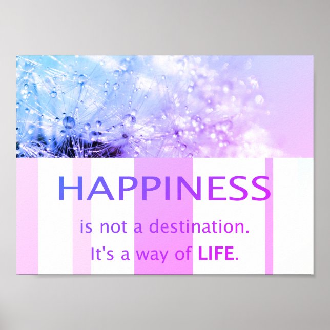 Good luck Proverb Quotations Pusteble Poster (Front)