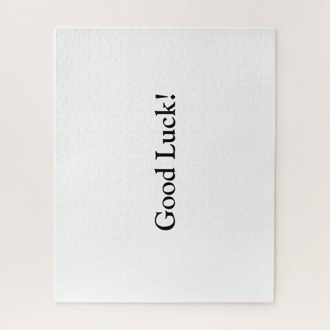 Good Luck Puzzle! Jigsaw Puzzle (Vertical)