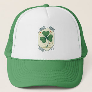 Good Luck Shamrock St Patrick’s Day - boné Trucker Hat