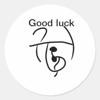 Good luck sigil sticker
