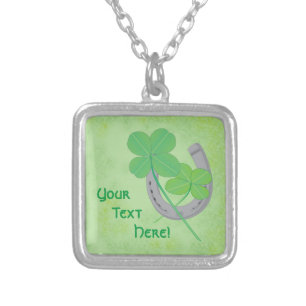 Good Luck Silver Plated Necklace