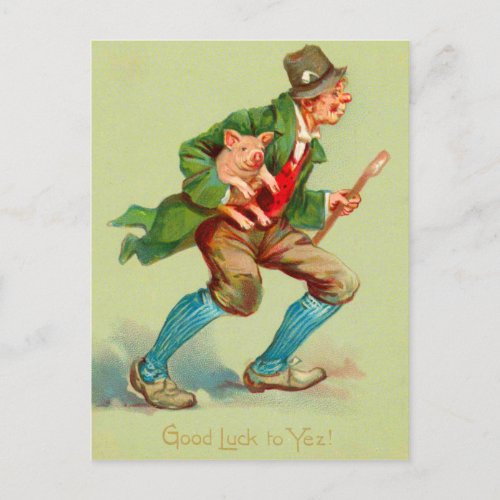 Good Luck St Patricks Day Postcards