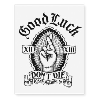 Good luck temporary tattoos