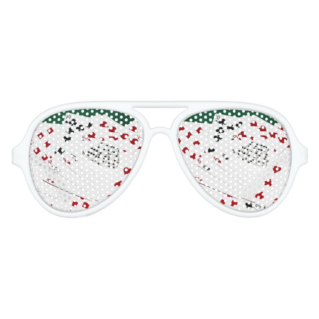 Good Luck To You Aviator Sunglasses (Front)