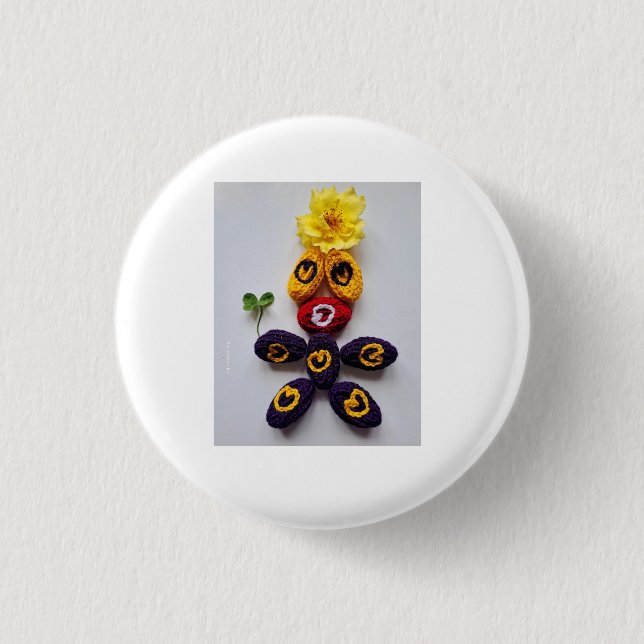 Good luck to you! badge button (Front)