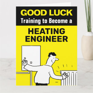 Good Luck Training to Become a Heating Engineer Card
