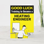 Good Luck Training to Become a Heating Engineer Card