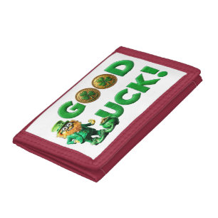 Good Luck Tri-fold Wallet