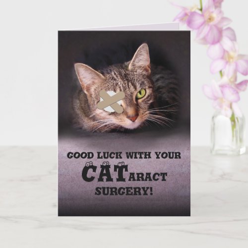 Good Luck with your CATaract Surgery Card