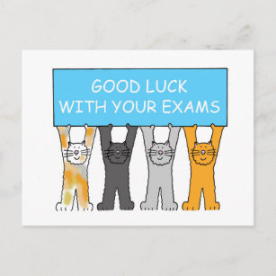 good luck on your exam funny