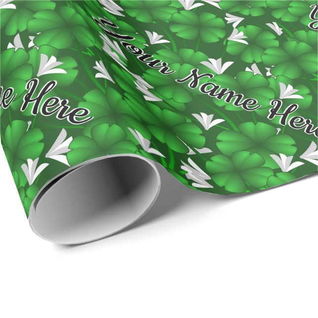 Good Luck Wrapping Paper Personalized Gift Paper (Roll Corner)