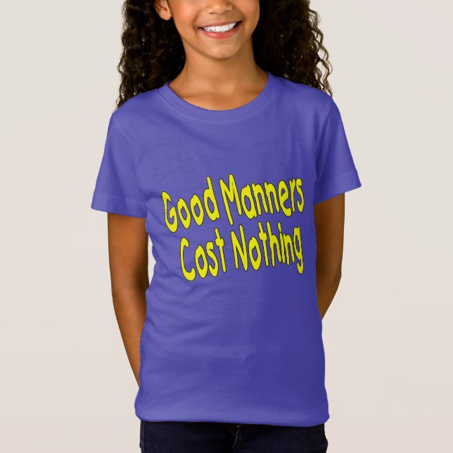 Good Manners T-Shirt (Front)