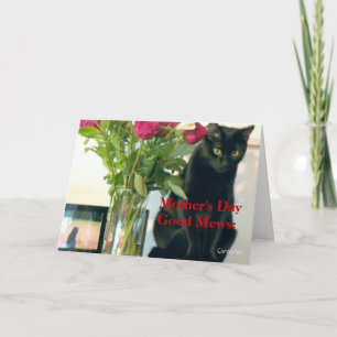 "Good Mews/Bad Mews Mother's Day" Card