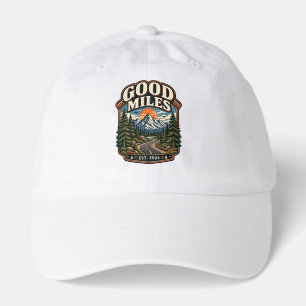 Good Miles Vintage Mountain Road Trip Outdoor Hat
