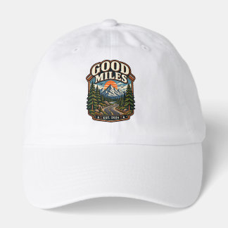 Good Miles Vintage Mountain Road Trip Outdoor Hat
