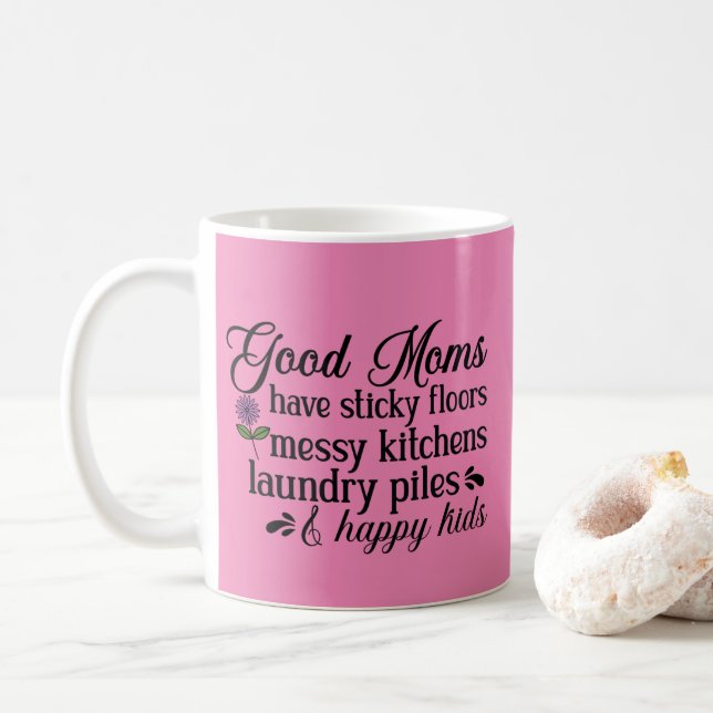 Good Mom's Coffee Mug (With Donut)