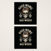 Good Moms Say Bad Words Funny (Front & Back)
