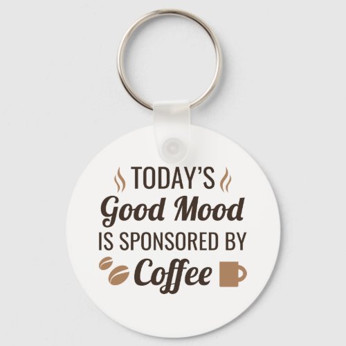 Good Mood Coffee Keychain