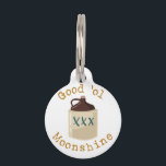 Good Moonshine Pet ID Tag<br><div class="desc">Farm scenes are an enduring theme for home decorating! Add country charm with this design on flour sack towels,  t-shirts,  quilts,  table linens and more!</div>