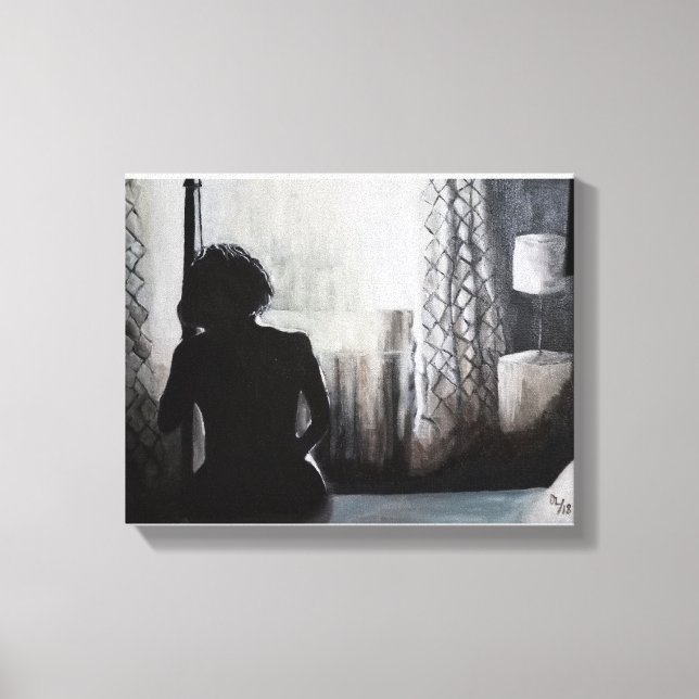 "Good Mornin Heartache" Canvas Print (Front)