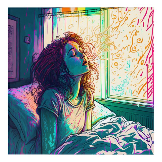 Good Morning Acrylic Print (Front)