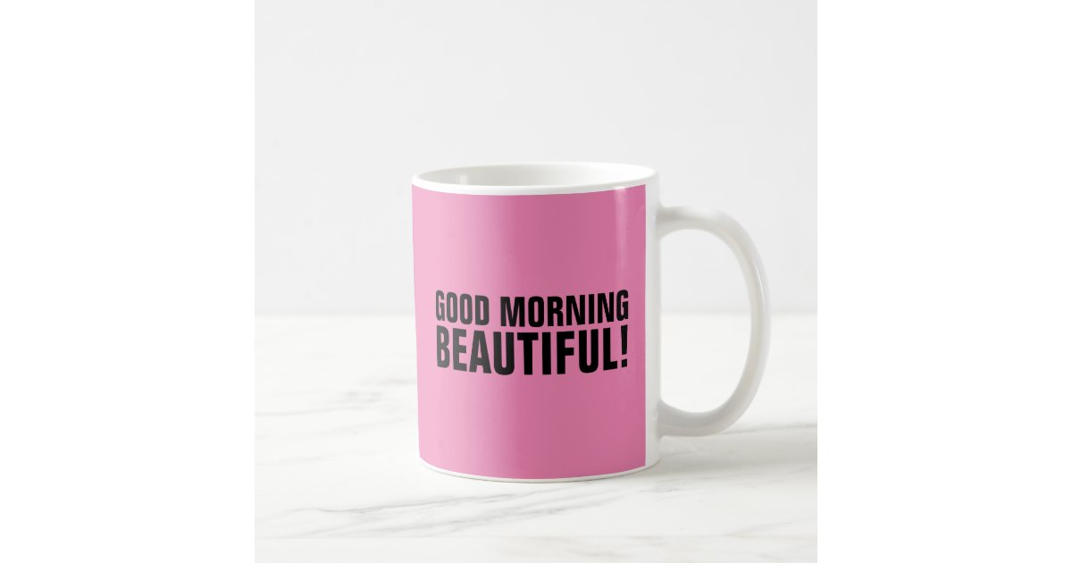 Good morning wifey cute coffee mug