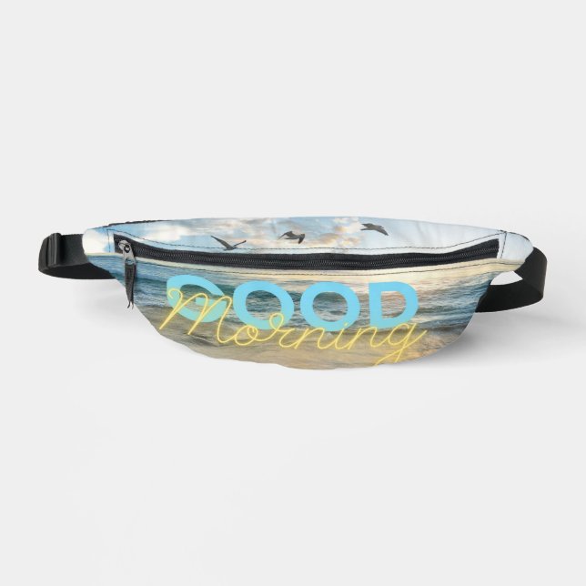 Good Morning Blue Sky Fanny Pack (Front)