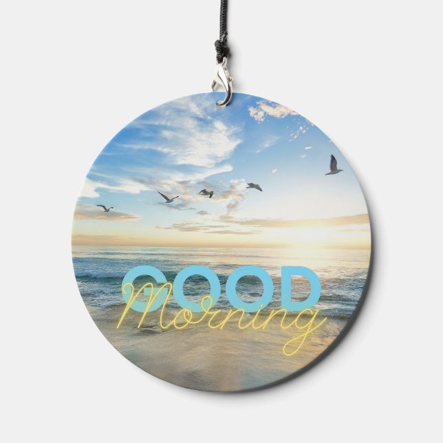 Good Morning Blue Sky Wind Chime (Front)