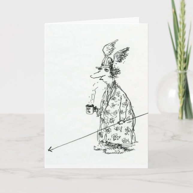 Good Morning, Brunnhilde Card (Front)