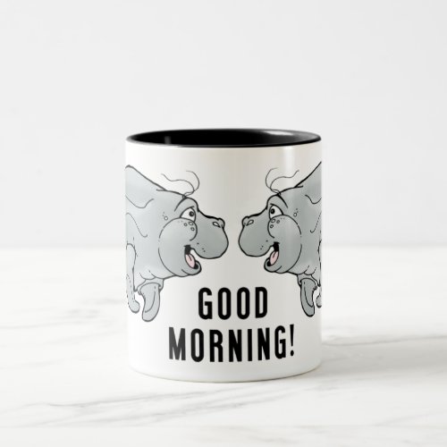 Good Morning Buddy Manatee Coffee Mug