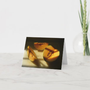 Good Morning Canteloupe Thank You Card