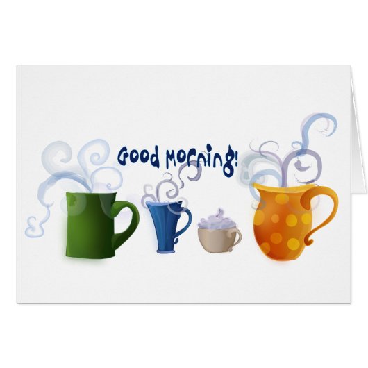 Good Morning! Cards (Front Horizontal)