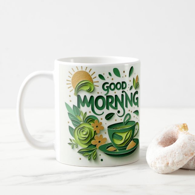Good morning classic Mug (With Donut)