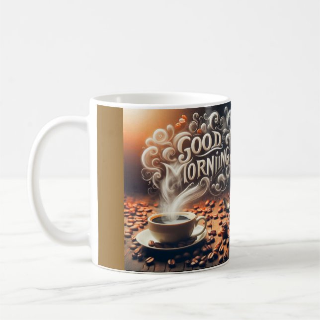 Good Morning Coffee Mug – Start Your Day with Styl (Left)