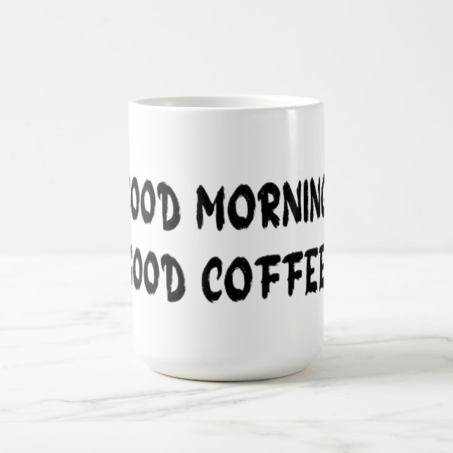 GOOD MORNING COLOR MORPH MUG  (Center)