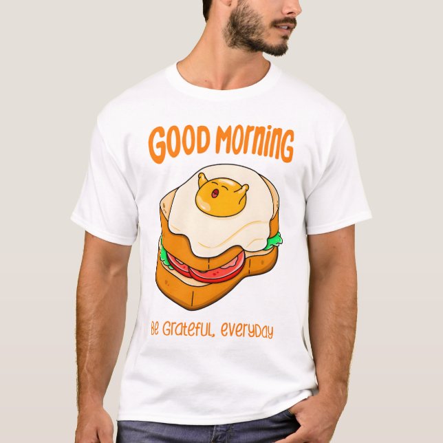 Good Morning Egg Yolk  T-Shirt (Front)