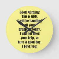 Good Morning from GOD