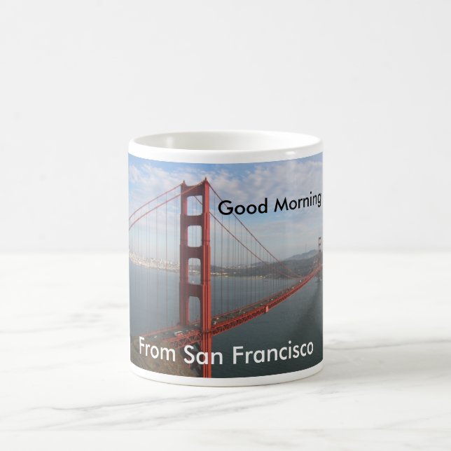 Good morning from San Francisco Coffee Mug (Center)