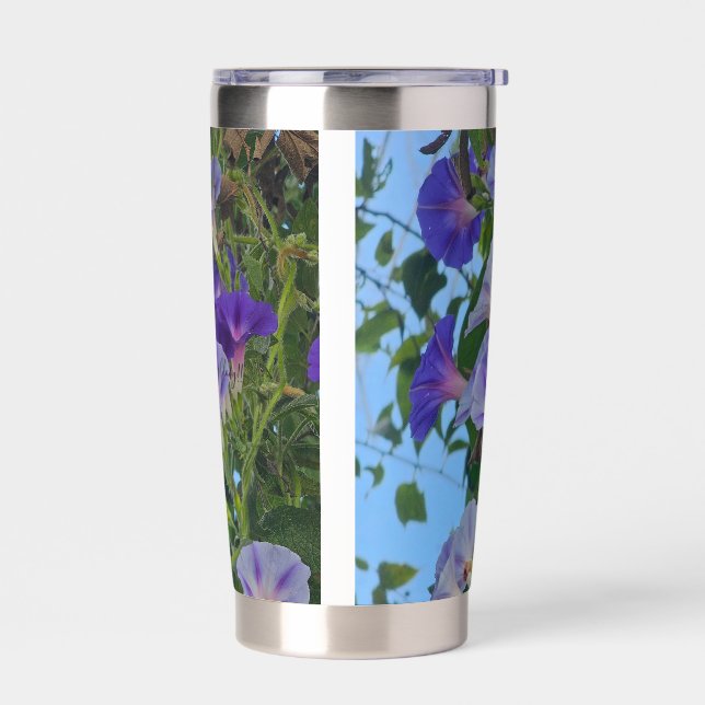 Good Morning Glory!!  Insulated Tumbler (Left)