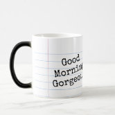 Good Morning You Sexy Beast Mug, Color Morphing Mug, Sarcastic Coffee Cup,  Coworker Gift, Funny Coffee Mug, Morph Mug, Mug Color Change 