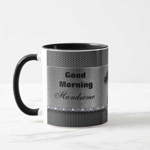 Good Morning HandsomeChess Knight  Mug