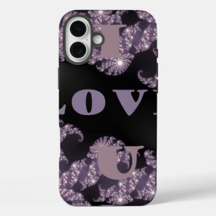 Good Morning I Love You iPhone 16 Plus Case