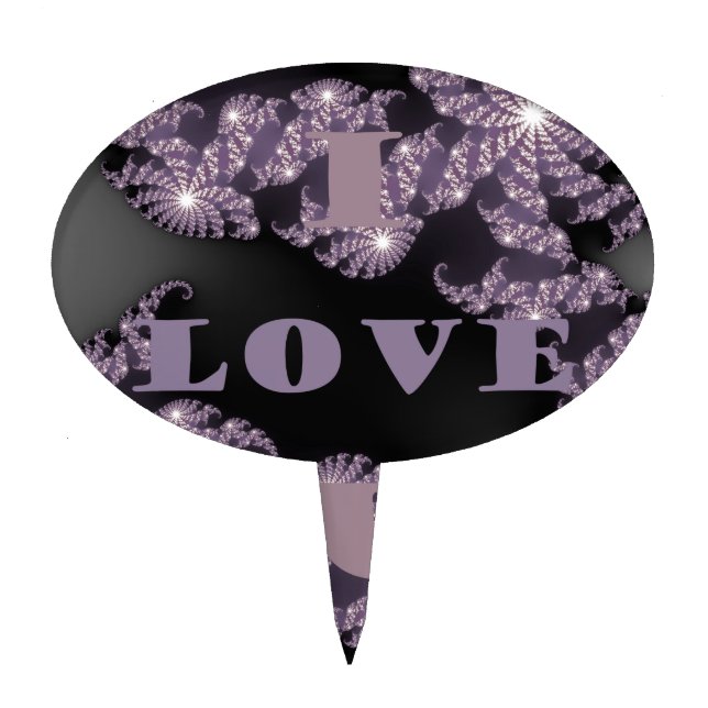 Good Morning I Love You.png Cake Topper (Front)