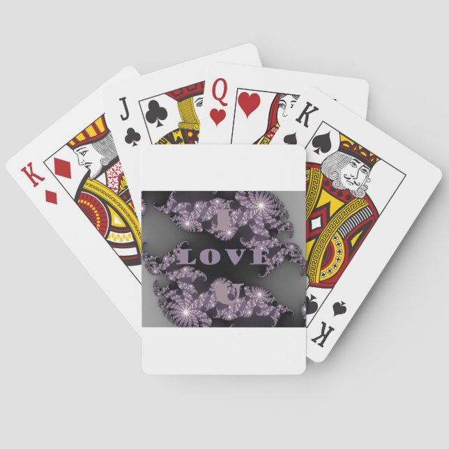 Good Morning I Love You.png Poker Cards (Back)