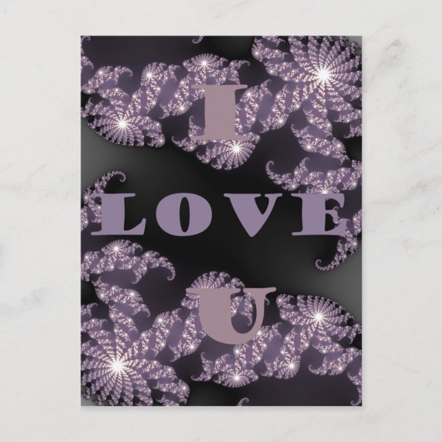 Good Morning I Love You.png Postcard (Front)